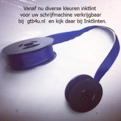 Inktlinten voor printer schrijfmachine prikklok kassa etc