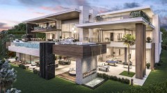 Villa Benahavis 2200 m2 met Heli platform   Paardenstallen  Lift en   