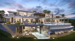 Villa Benahavis 2200 m2 met Heli platform   Paardenstallen  Lift en   