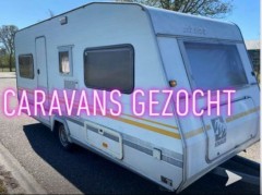 Gezocht Caravans van 3 50 mtr  t m 5 00 mtr 